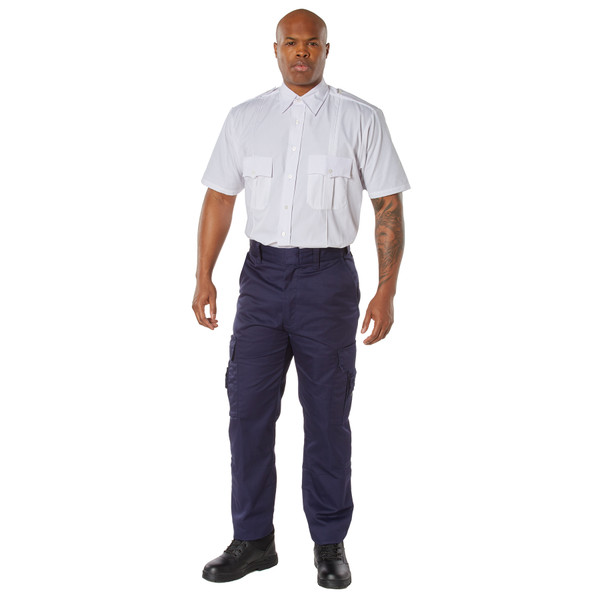 Rothco Short Sleeve Uniform Shirt - White