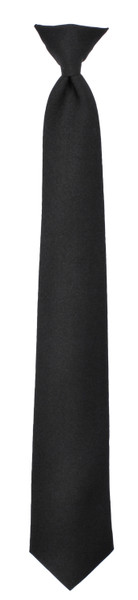 Rothco Police Issue Clip-On Neckties - Black / 22 Inches