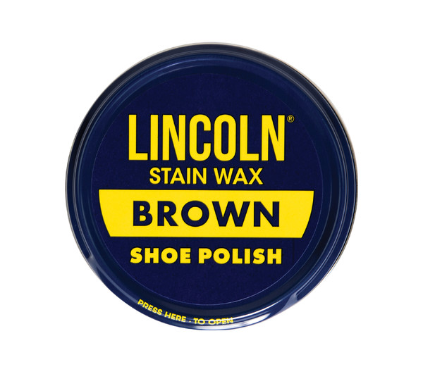 Lincoln U.S.M.C. Stain Wax Shoe Polish - Brown