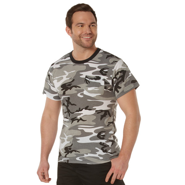 Rothco Pocket T-Shirt - City Camo