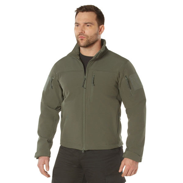 Rothco Stealth Ops Soft Shell Tactical Jacket - Olive Drab