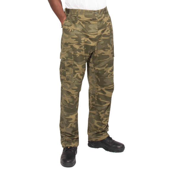 Rothco Color Camo Tactical BDU Pants - Coyote Camo