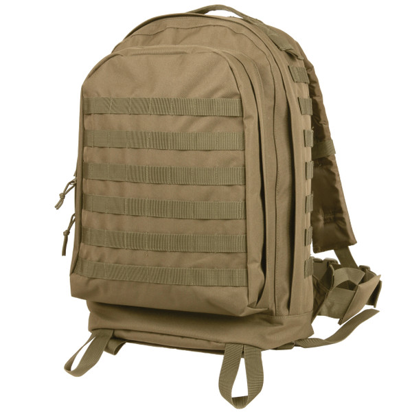 Rothco MOLLE II 3-Day Assault Pack - Coyote Brown