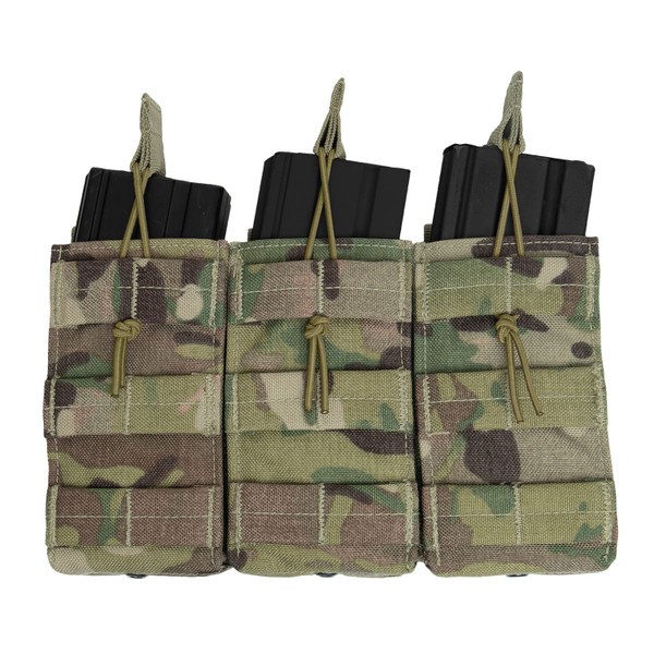 Rothco MOLLE Triple Mag Pouch - MultiCam