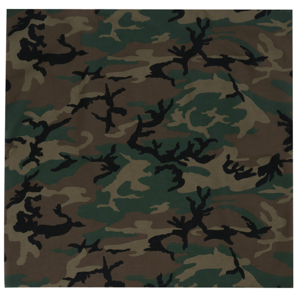 Rothco Large Camo Bandana 27 x 27 Inch