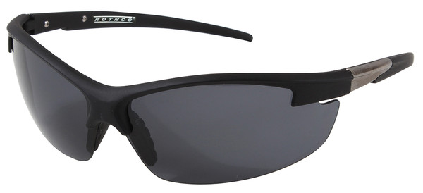 Rothco AR-7 Sport Glasses - Black / Smoke