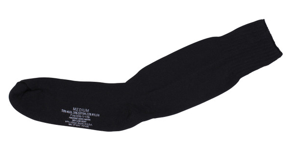 Rothco G.I. Type Cushion Sole Socks - Black