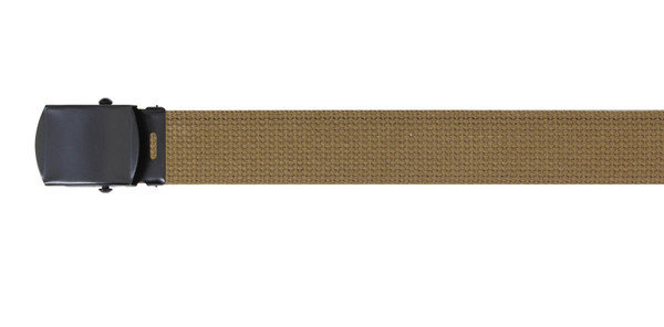 Rothco Web Belt with Buckle - Coyote Brown / 54 Inches