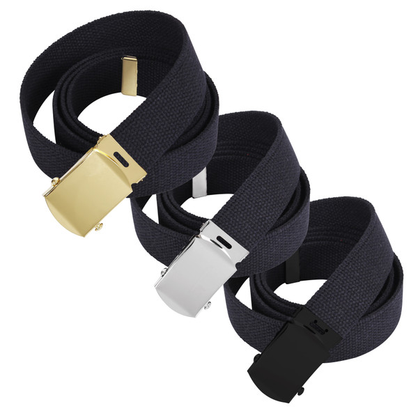 Rothco Web Belts In 3 Pack - Black