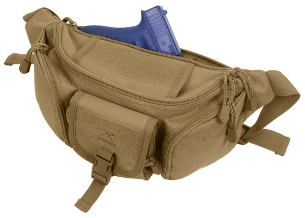 Rothco Tactical Concealed Carry Waist Pack - Coyote Brown