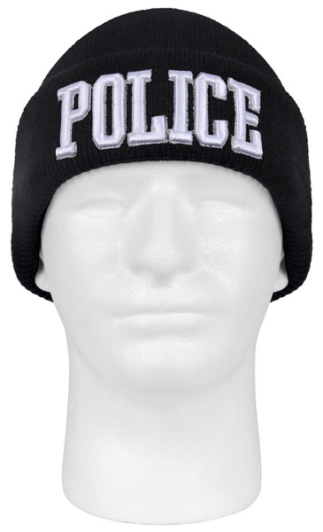 Rothco Deluxe Public Safety Embroidered Watch Cap - Police