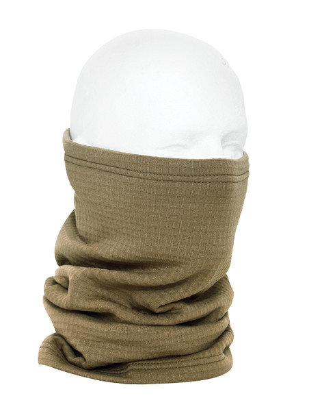 Rothco Grid Fleece Neck Gaiter Gen III Level 2 - Coyote Brown