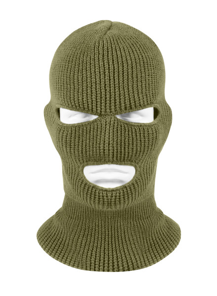 Rothco 3 Hole Face Mask - Olive Drab