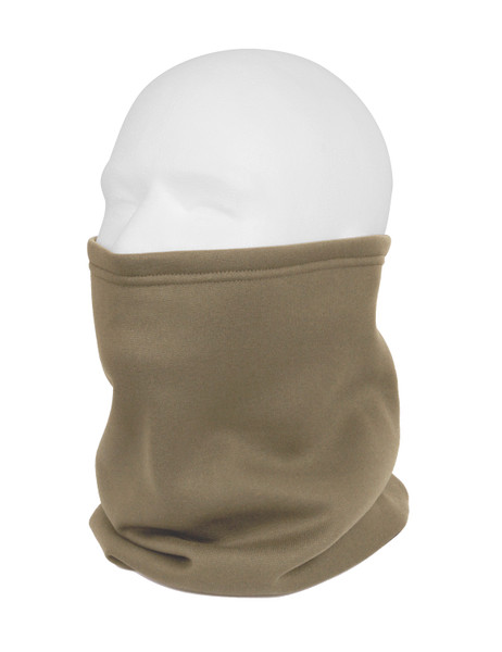 Rothco ECWCS Polyester Neck Gaiter - AR 670-1 Coyote Brown
