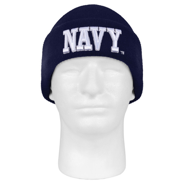 Rothco Deluxe Navy Embroidered Watch Cap