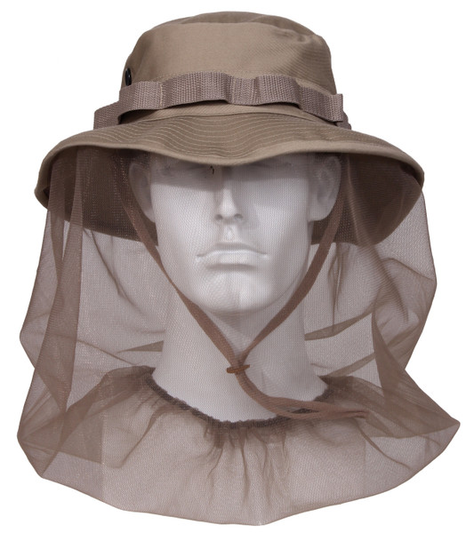Rothco Boonie Hat With Mosquito Netting - Khaki / 7
