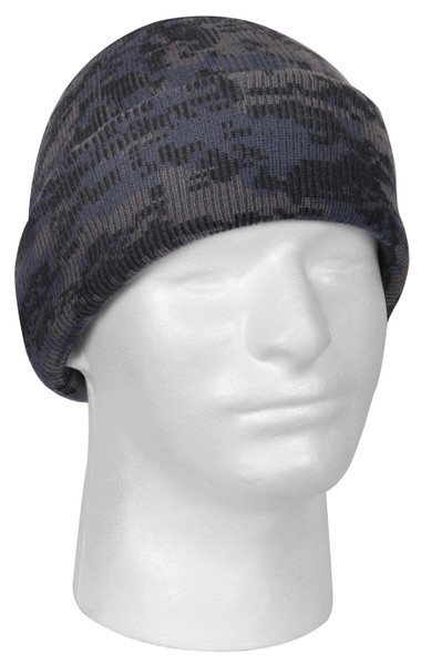 Rothco Deluxe Camo Watch Cap - Midnight Digital Camo
