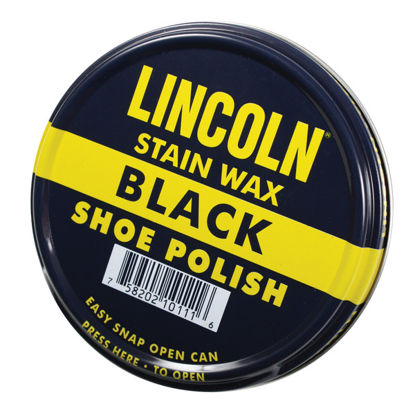 Lincoln U.S.M.C. Stain Wax Shoe Polish - Black