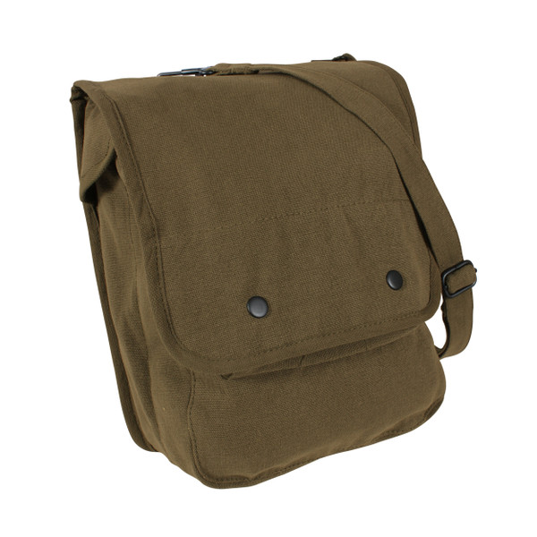 Rothco Canvas Map Case Shoulder Bag - Olive Drab
