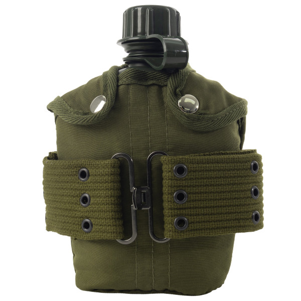 Rothco G.I. Type Plastic Canteen & Pistol Belt Kit