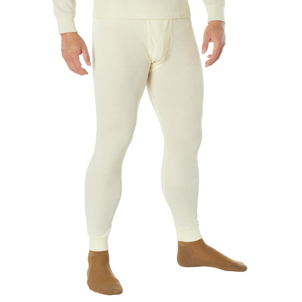 Rothco Thermal Knit Underwear Bottoms - Natural