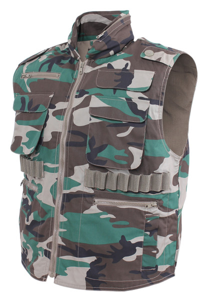 Rothco Ranger Vest - Woodland Camo