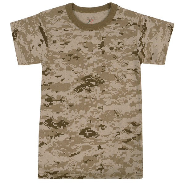 Rothco Kids Digital Camo T-Shirt - Desert Digital Camo