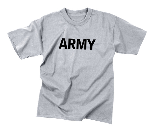 Rothco Kids Army Physical Training T-Shirt - Grey