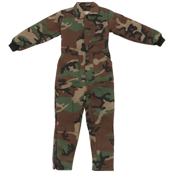 Rothco Kids Insulated Coveralls - Woodland Camo