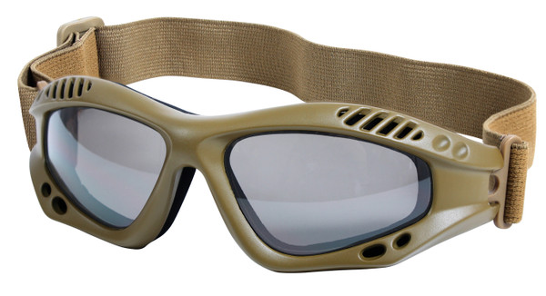 Rothco Ventec Tactical Goggles - Coyote Brown