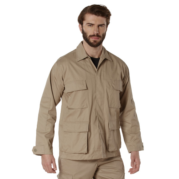 Rothco Twill BDU Shirt - Khaki