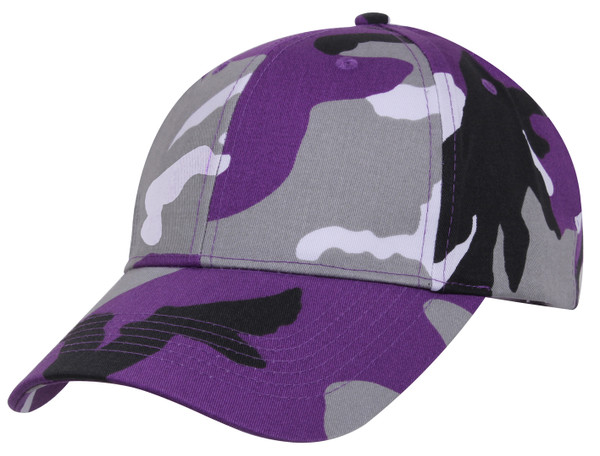 Rothco Supreme Camo Low Profile Cap - Ultra Violet Camo