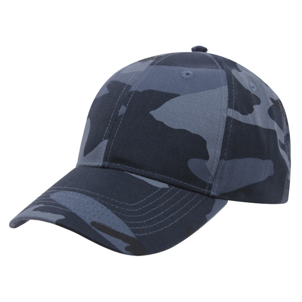 Rothco Supreme Camo Low Profile Cap - Midnight Blue Camo