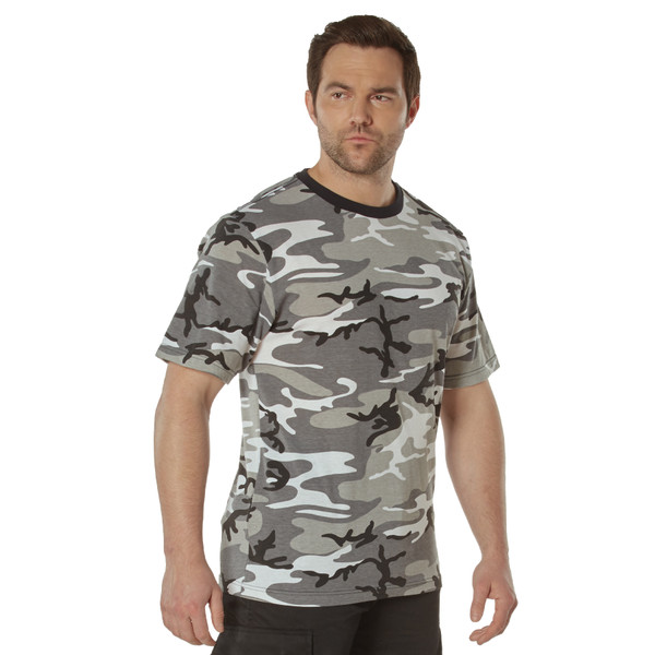Rothco Full Comfort Fit T-Shirt - City Camo