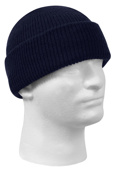Rothco Genuine Wool Watch Cap - Navy Blue