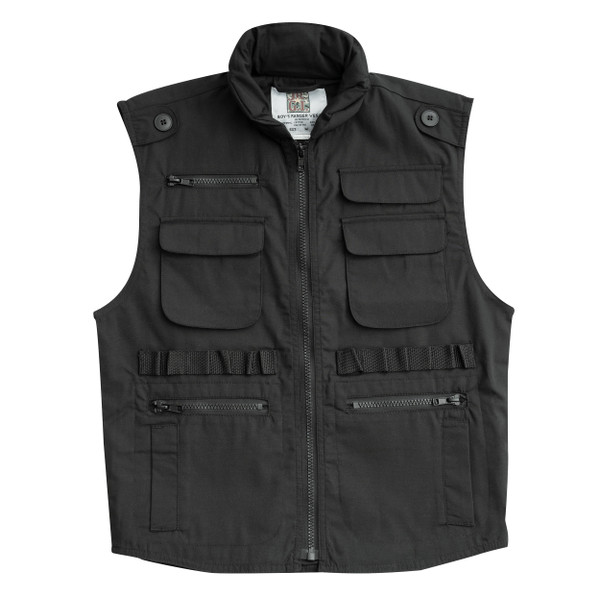 Rothco Kids Ranger Vest - Black
