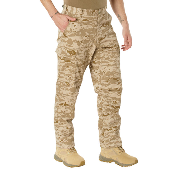Rothco Digital Camo Tactical BDU Pants - Desert Digital Camo