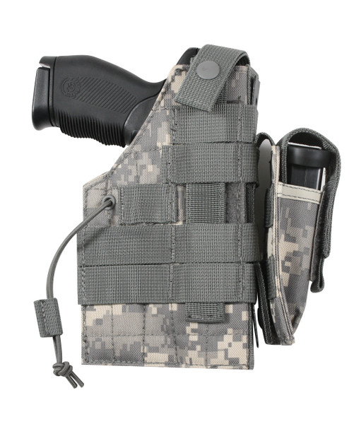 Rothco MOLLE Modular Ambidextrous Holster - ACU Digital Camo