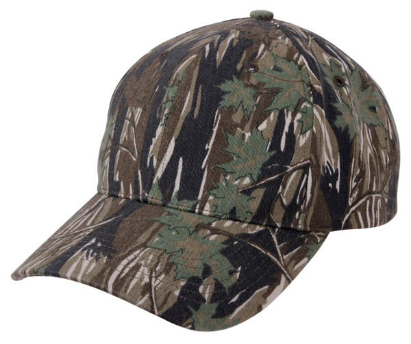 Rothco Supreme Camo Low Profile Cap - Smokey Branch Camo