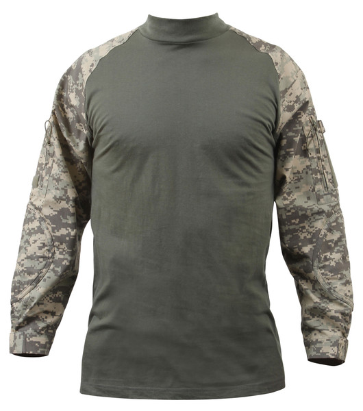 Rothco NYCO FR Fire Retardant Combat Shirt - ACU Digital Camo