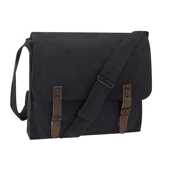 Rothco Vintage Canvas Medic Bag - Black