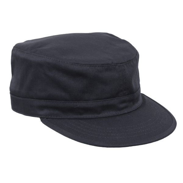 Rothco Military Adjustable Fatigue Cap - Black