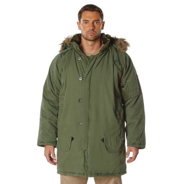Rothco Vintage N-3B Parka - Olive Drab