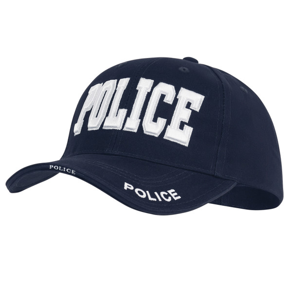 Rothco Deluxe Police Low Profile Cap - Navy Blue