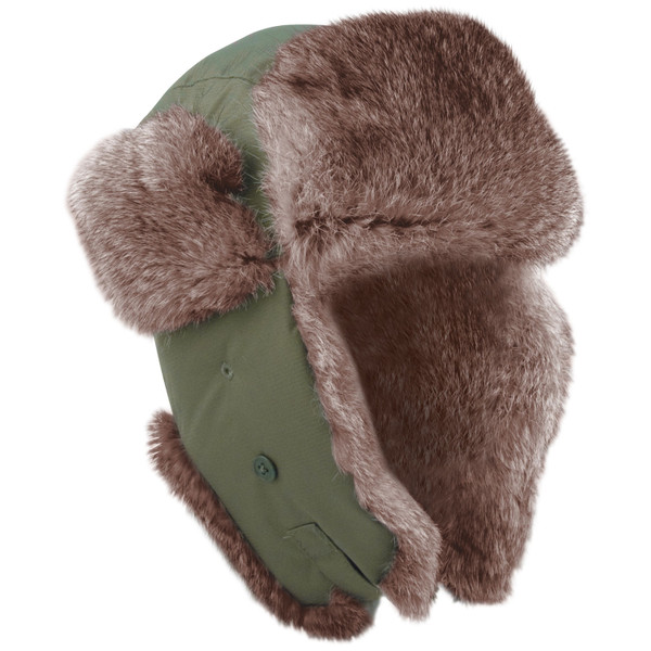 Rothco Fur Flyer's Hat - Olive Drab / 7