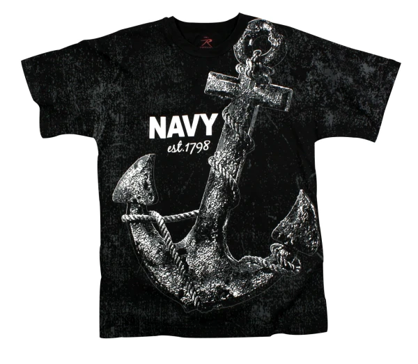 Rothco Vintage 'Navy Anchor' T-shirt