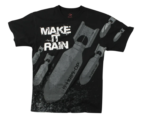Rothco Make It Rain Bombs T-shirt 