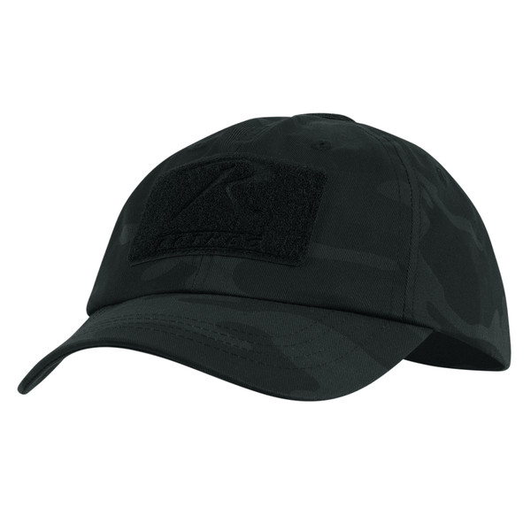Rothco Tactical Operator Cap - Midnight Black Camo