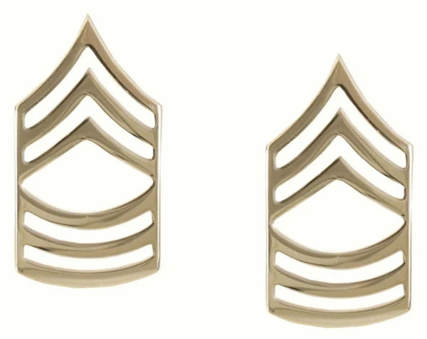 Rothco Master Sergeant Polished Insignia