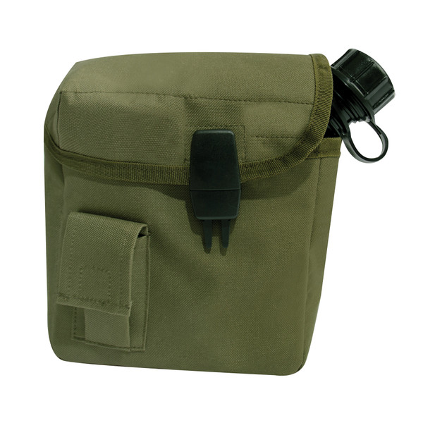 Rothco MOLLE 2 QT. Bladder Canteen Cover - Olive Drab